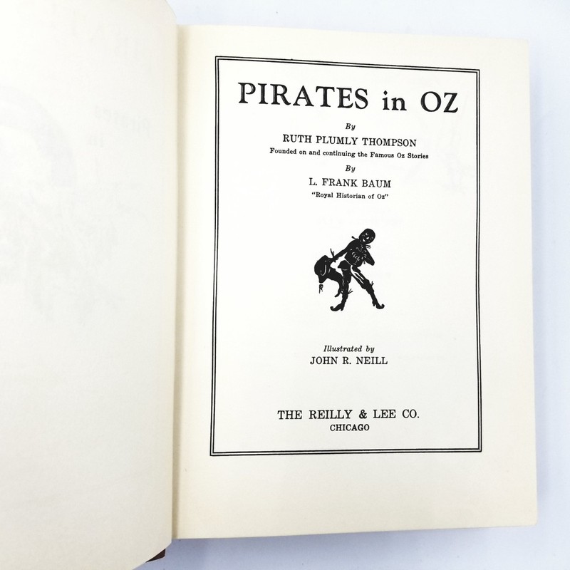 Pirates in Oz By Ruth Plumly Thompson - 1931 Later Printing gallery