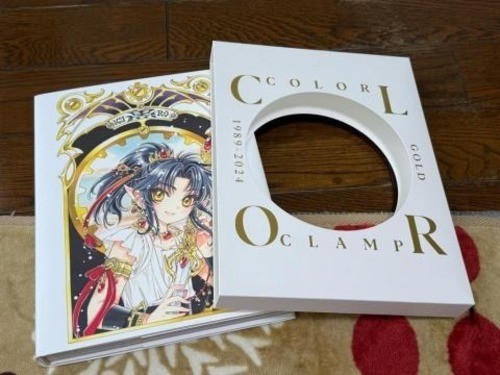 CLAMP Exhibition Art Book COLOR GOLD 1989-2024 Deluxe Edition Hardcover JDM gallery