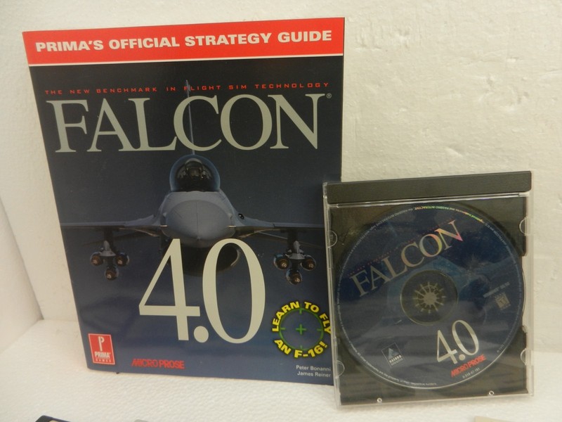 Falcon 4.0 (Prima’s Official Strategy Guide) + Game Disc MICRO PROSE