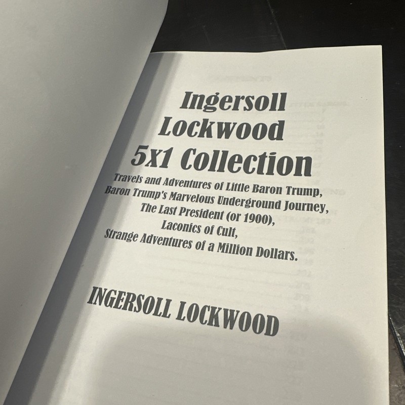 Ingersoll Lockwood 5-in-1 Travels & Adventures of Little Baron Trump LN gallery