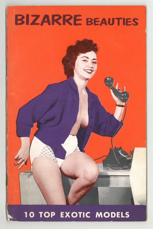 Bizarre Beauties 1950 Exotic 10 Top Models Photography 36p Pinup Magazine M32263