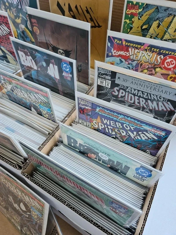 Best Mystery Box ⚡️ 5X Comics 1977s to 2000s F to NM, chance to win signed & CGC gallery