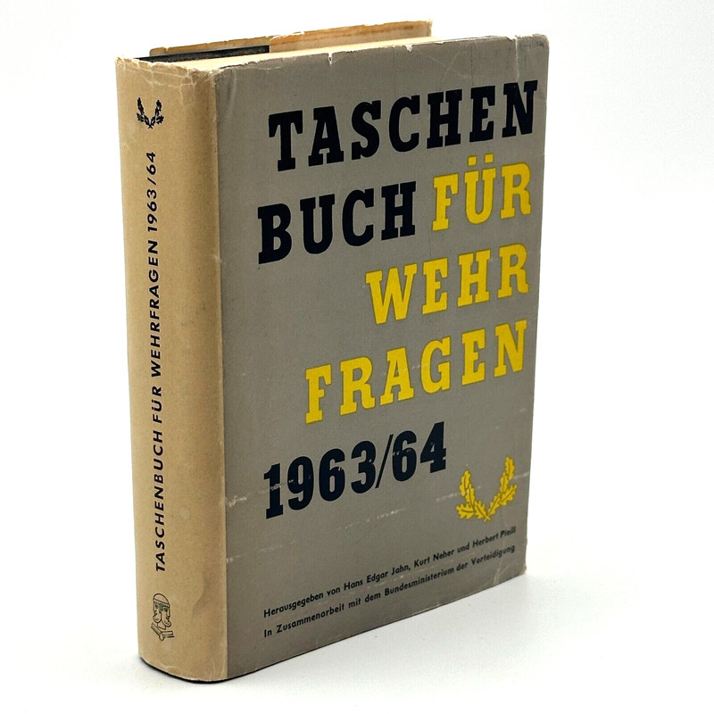 Taschenbuch für Wehrfragen 1963/64 German Cold War Military Defense Strategy gallery
