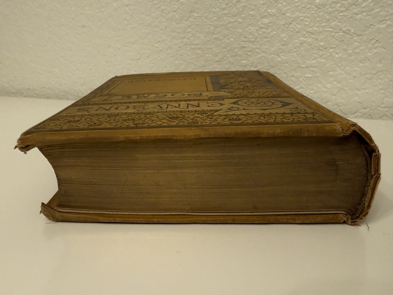 Antique 1882 The Complete Poetical Works of Alfred Lord Tennyson Illustrated gallery