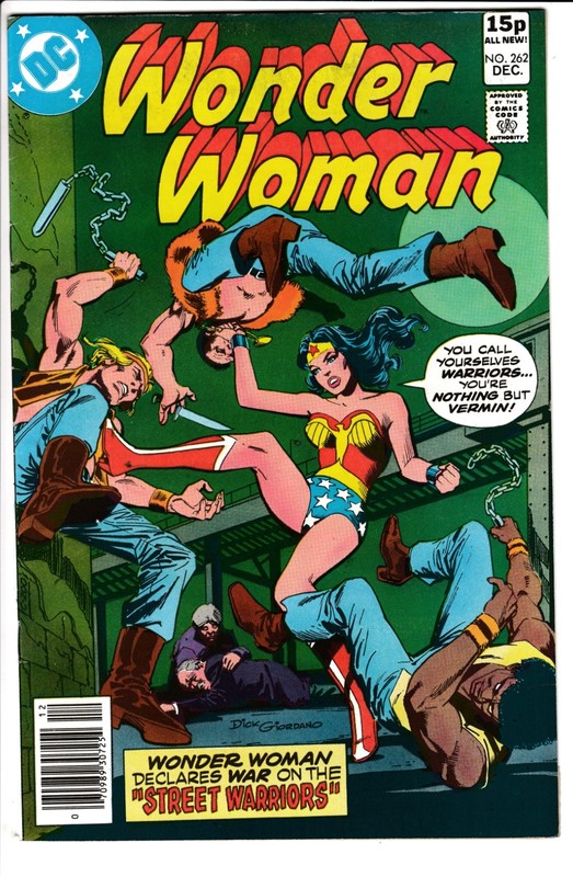 WONDER WOMAN #262, UK PRICE VARIANT, VF (8.0), DC Comics (1979)