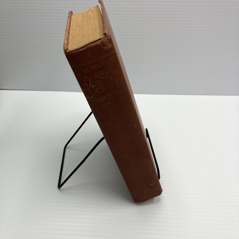 The Private and Public Life of Socrates Rene Kraus 1940 Hardcover Rare Book gallery