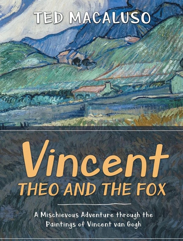 Vincent Theo & the Fox Van Gogh Art Picture Book childrens Story Paperback NEW