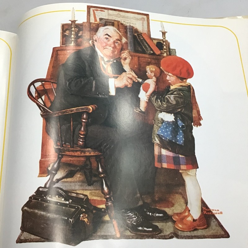 Norman Rockwell’s Love and Remembrance 1st Edition 1985 HC w/ DJ George Mendoza