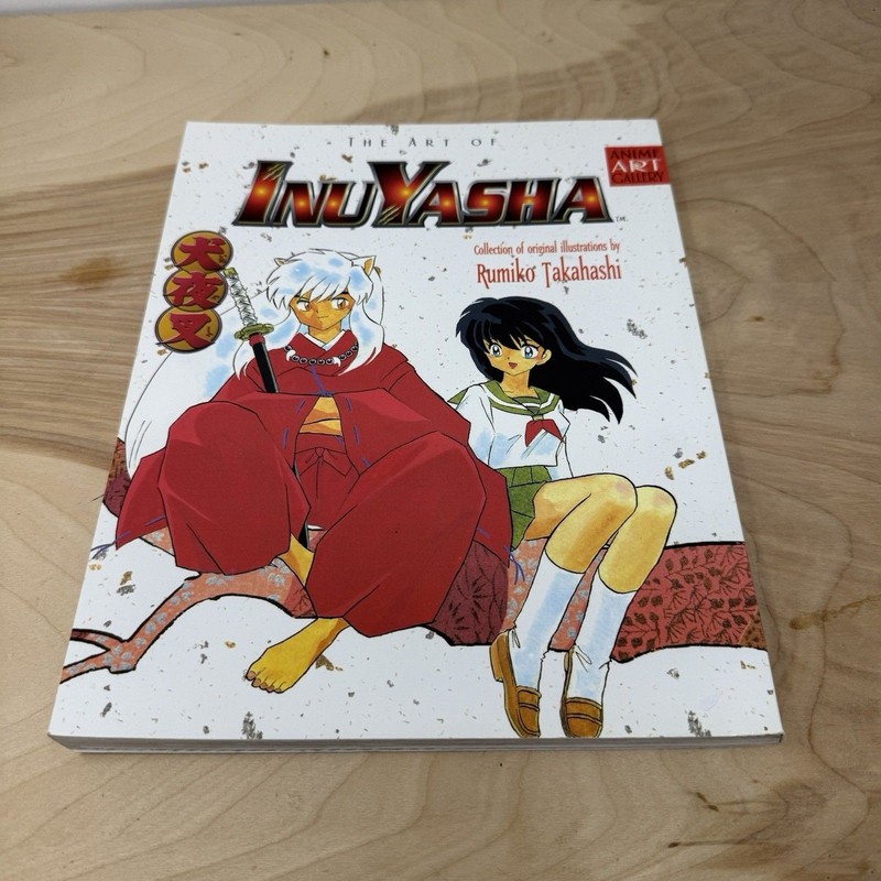 Art of Inuyasha by Rumiko Takahashi (2003, Trade Paperback) Japanese Anime