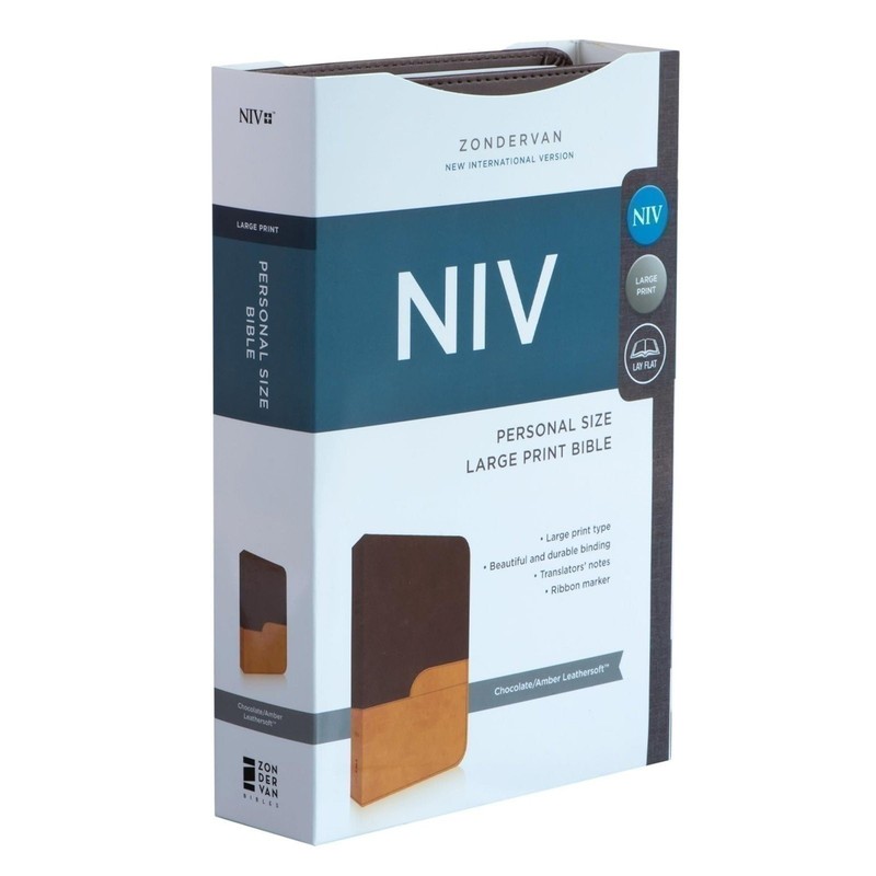 Niv Large Print Holy Bible [Paperback] GRAND RAPID gallery