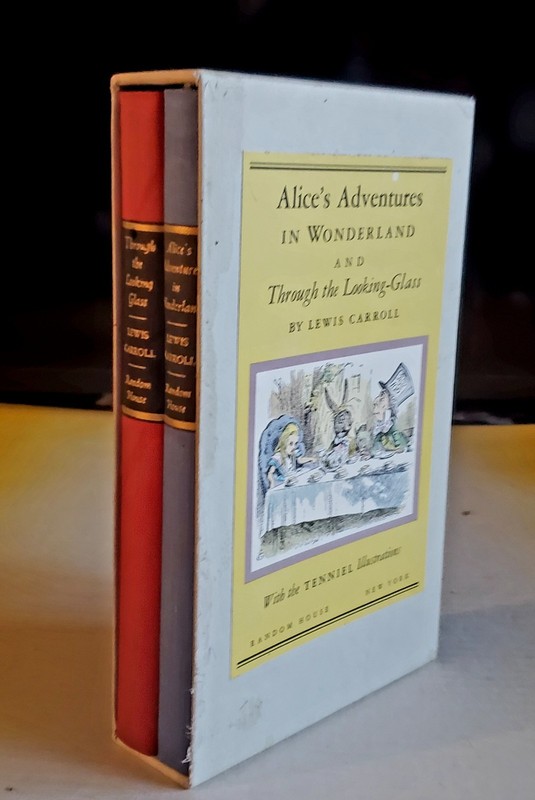 VINTAGE SET OF 2 BOOKS «ALICE’S ADVENTURES IN WONDERLAND». CENTENNIAL EDIT. NEW.
