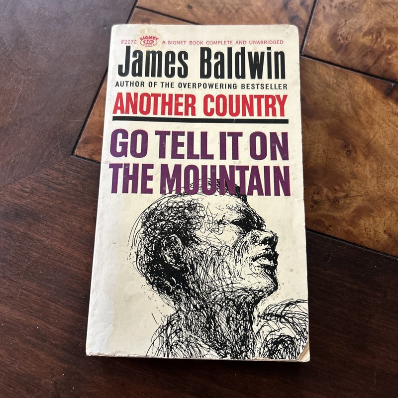 Vintage Go Tell It on the Mountain James Baldwin 1963 Signet Classic pb 4th