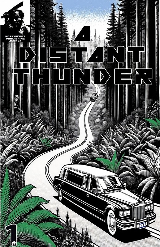 A Distant Thunder / The Hill of the Ravens By Harold Covington – GRAPHIC NOVEL