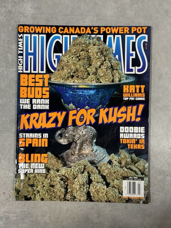 High Times Magazine July 2007 #377 – Krazy for Kush, Best Buds Ranking