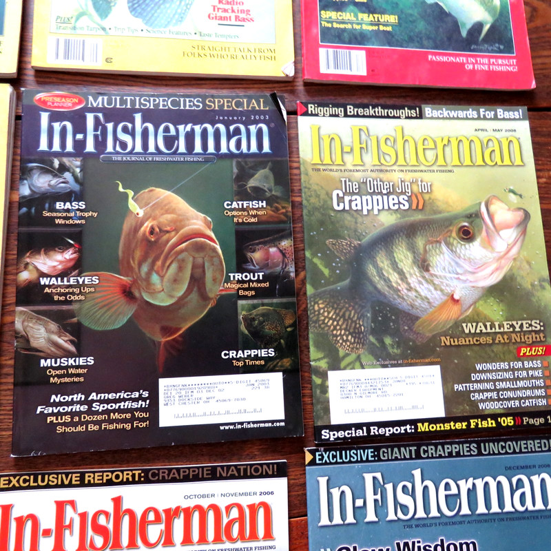 Lot of 1 In- Fisherman Magazines Fishing 1992-3 1993-2 2000-1 2003-1 2006-4 gallery