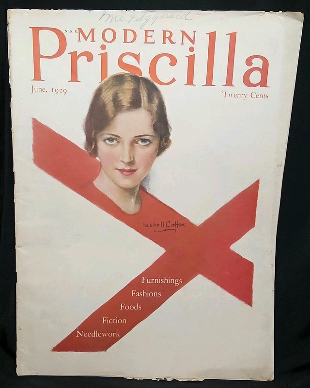 Antique June 1929 Modern Priscilla Magazine American Women’s Periodical