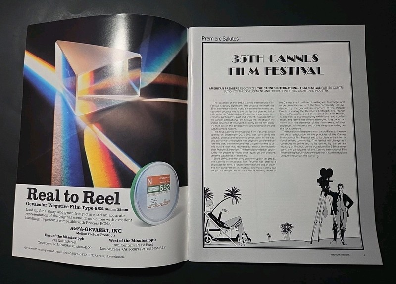 Vintage American Premiere Magazine May–June 1982 Megaforce Barry Bostwick gallery