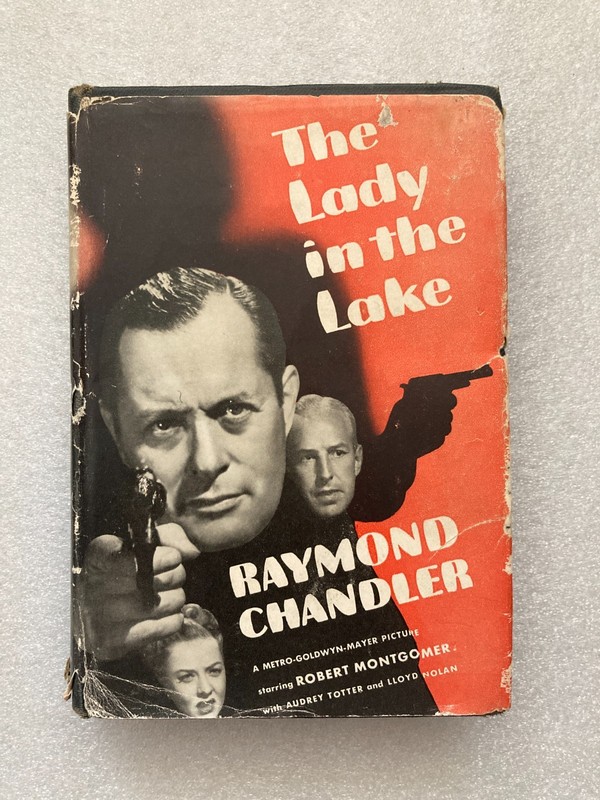 The Lady in the Lake by Raymond Chandler – Photoplay Edition with Dust Jacket