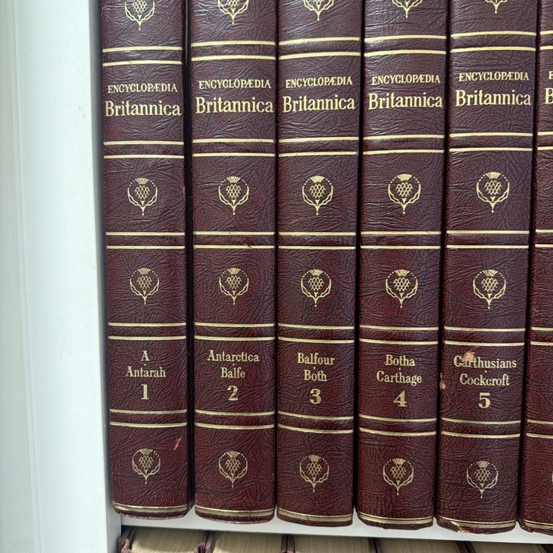 1958 Encyclopaedia Britannica Volumes 1-23 A-Z. (Only Missing Index) gallery