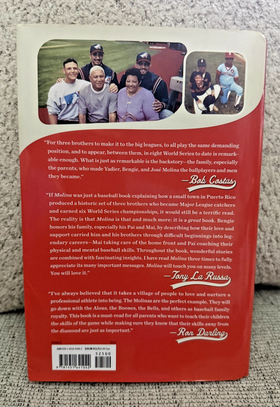 Molina: The Story of the Father Who Raised an Unlikely Baseball Dynasty-Hardback gallery