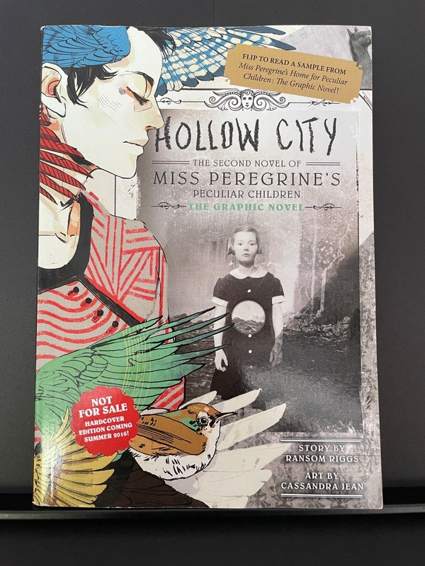Rare Yen Press Promo Flip Sampler Miss Peregrine’s + Hollow City Graphic Novel gallery