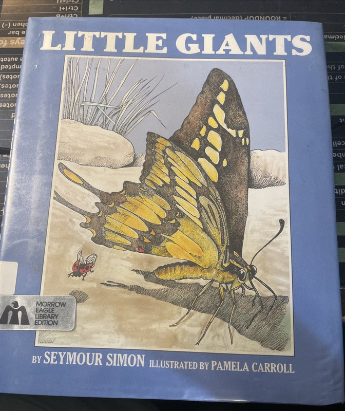 LITTLE GIANTS By Seymour Simon – Hardcover Ex Library Pamella Carroll