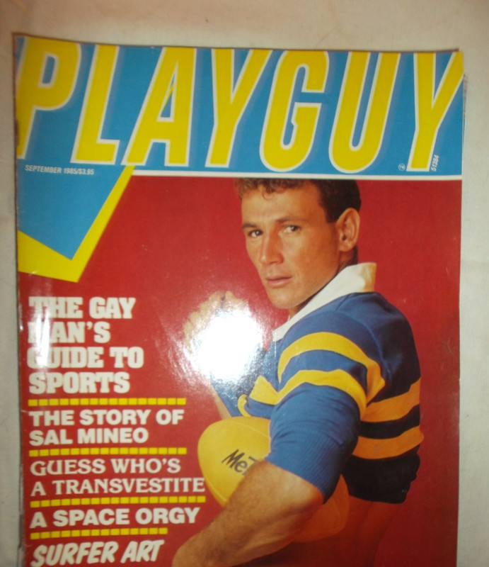 «Rare» Vintage Playguy Magazine September 1985-Gay Interest