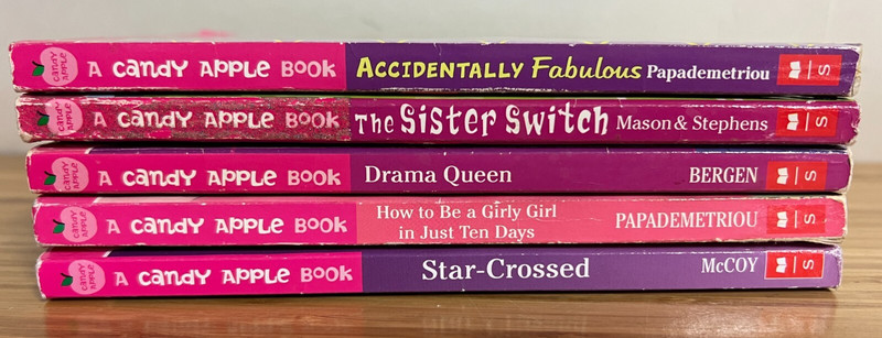 Candy Apple Book Series -Drama-Sister Switch-Girly Girl-Star Crossed +1 gallery