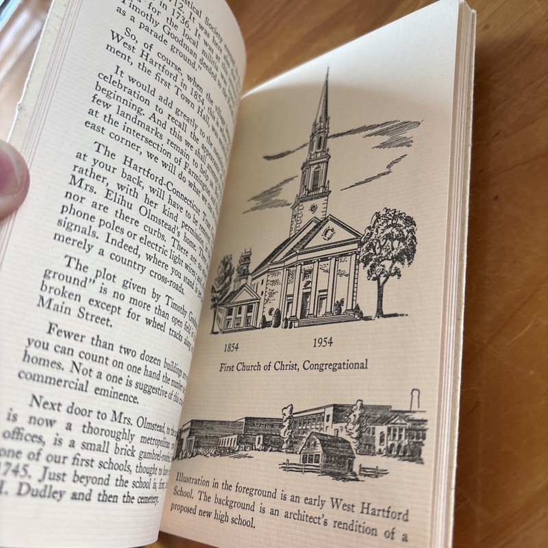 The Town of West Hartford Centennial History & Program of Events 1954 CT gallery