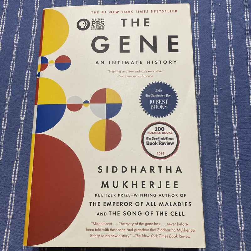 Gene : An Intimate History by Siddhartha Mukherjee (2017, Trade Paperback)