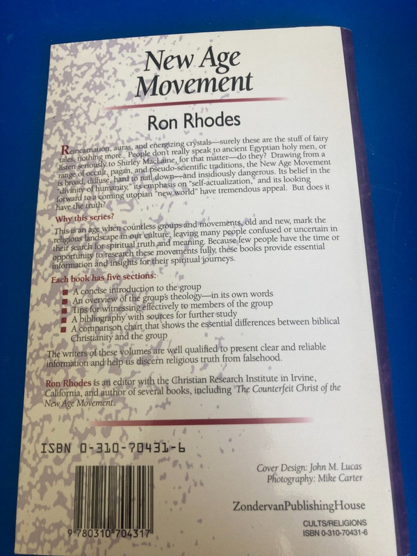 NEW AGE MOVEMENT BY RON RHODES gallery