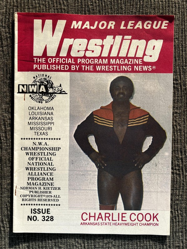 Major League Wrestling Magazine 1979 #328 Charlie Cook NWA King Kong Mosca