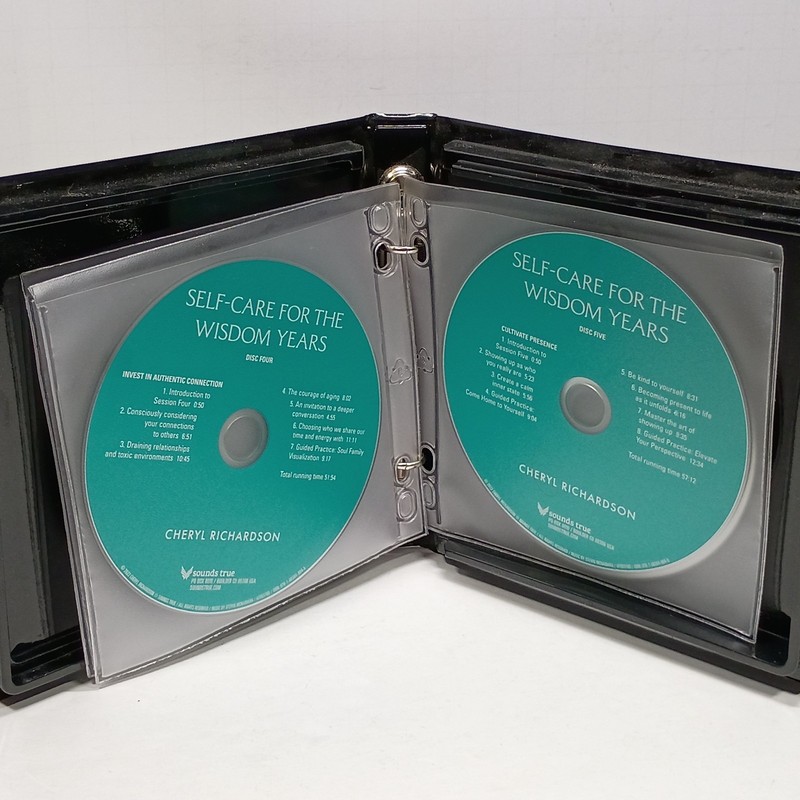 Cheryl Richardson Self-Care for the Wisdom Years (6 CD Audiobook, 2022) Self-Hel gallery