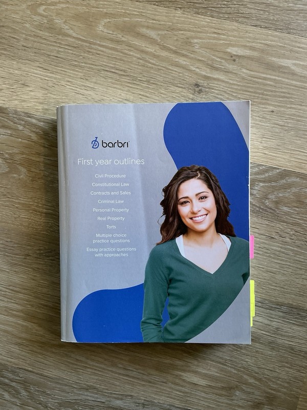 2022 Barbri 1L First Year Outlines & 2L/3L California Outlines