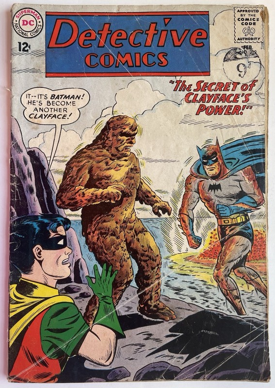 Detective Comics #312 (1963) Clayface Appearance
