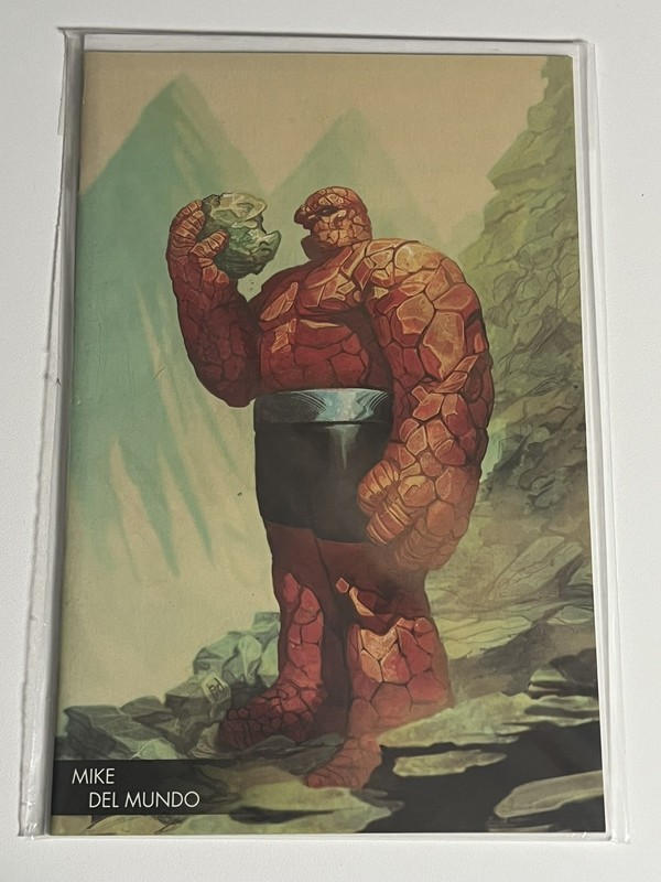 MARVEL TWO-IN-ONE #3 DEL MUNDO YOUNG GUNS marvel variant