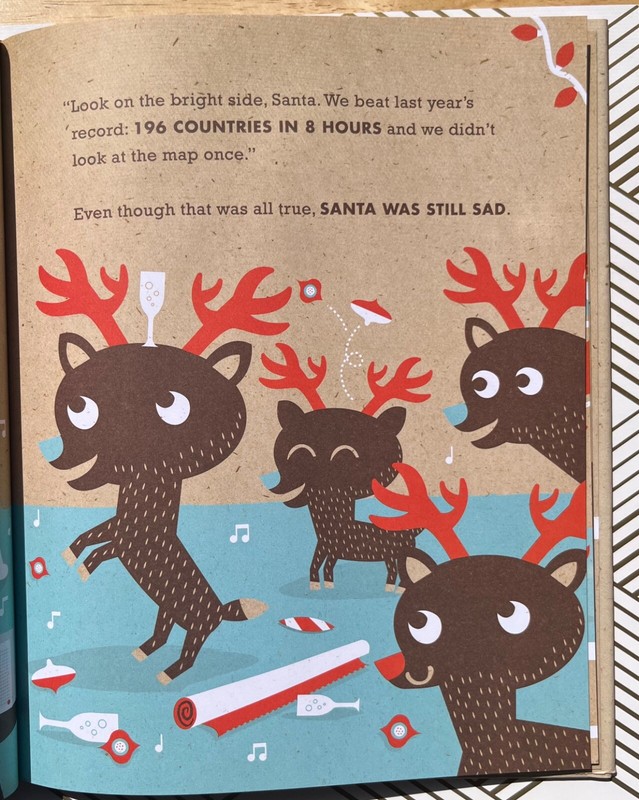 Sad Santa by Tad Carpenter - Kids Children Hardcover Book - Very Good gallery