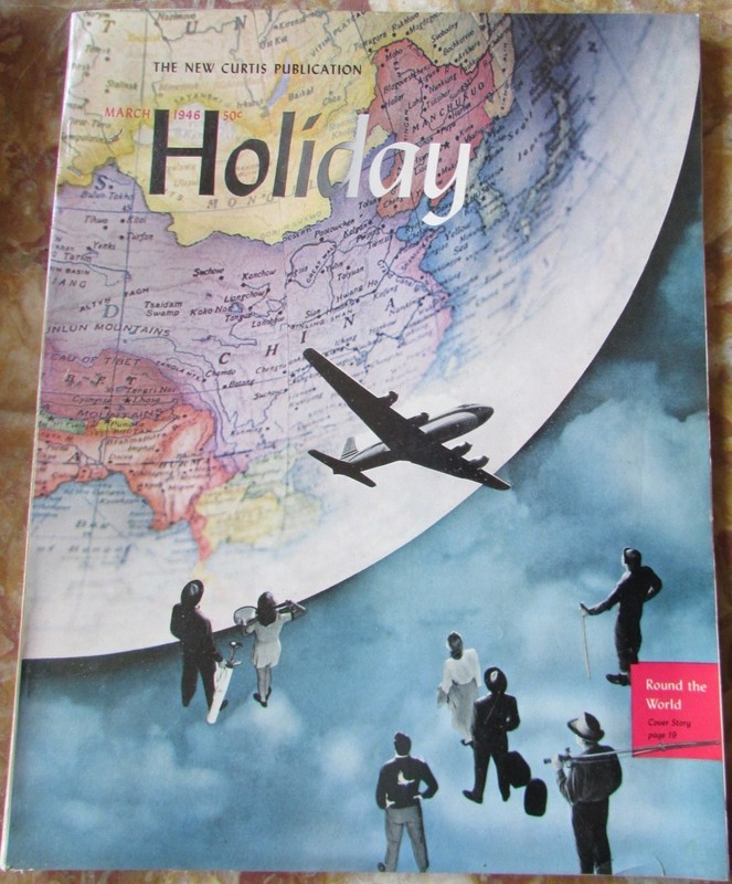 HOLIDAY MAGAZINE VOLUME 1 NUMBER 1 MARCH 1946 ILLUSTRATED 124 PAGES
