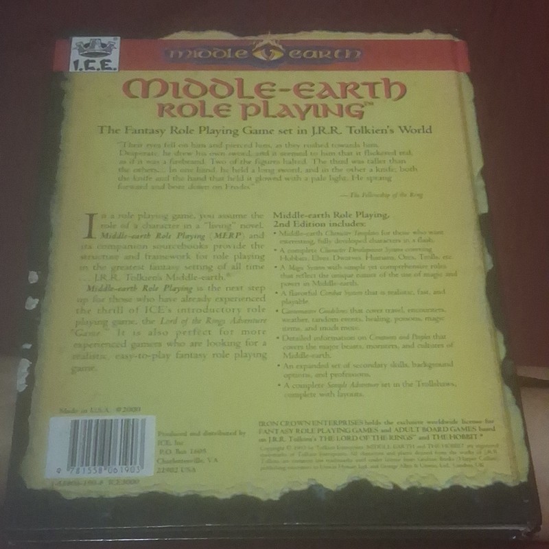 MIDDLE EARTH ROLE PLAYING: COLLECTOR'S EDITION (MERP, 2ND By S. Coleman Charlton gallery