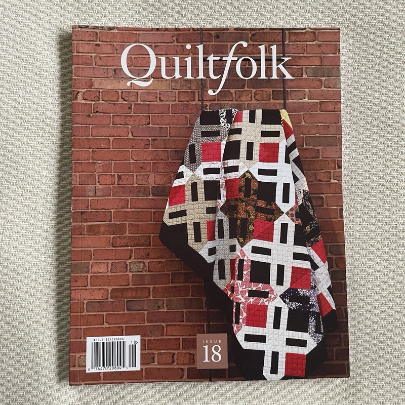 Quiltfolk Magazine Lot Of 6: 08, 10, 13, 16, 17, 18 Very Good Condition gallery