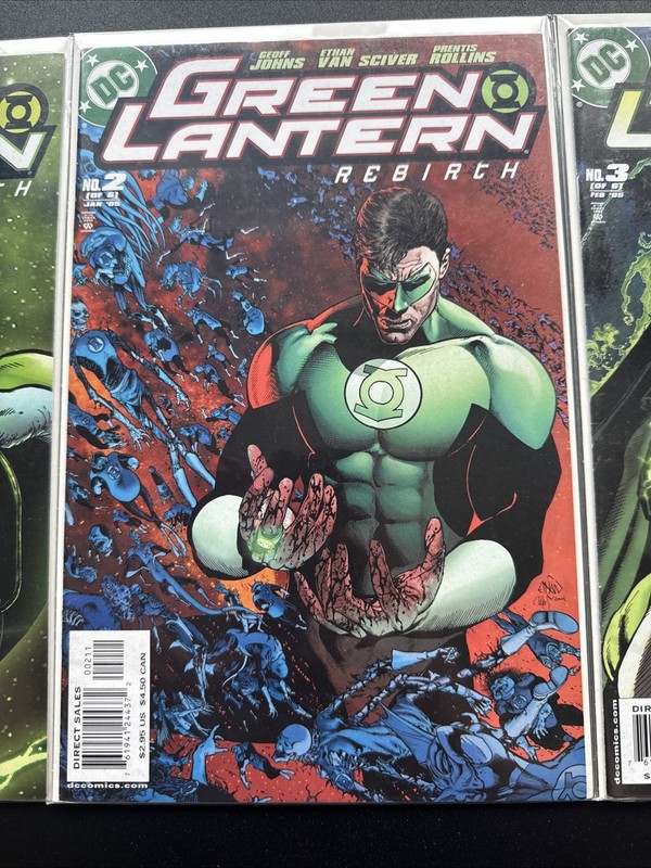 Vb243- GREEN LANTERN REBIRTH #1-3 (2004) DC Comics gallery