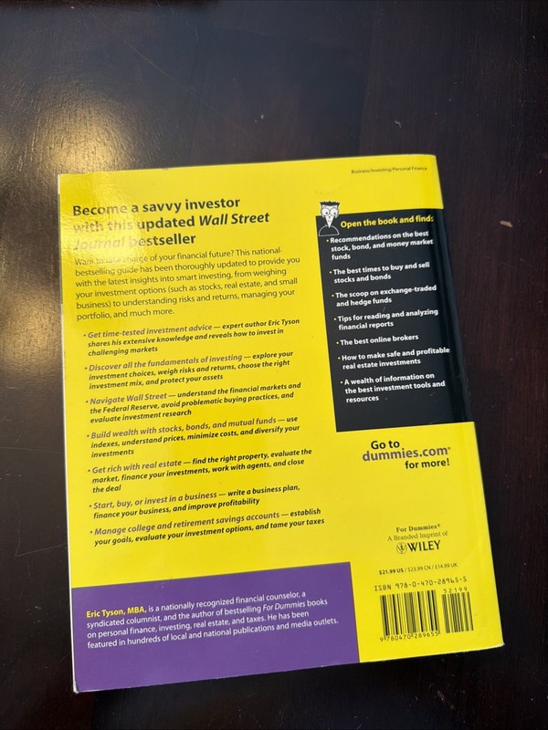 Investing for Dummies Eric Tyson gallery