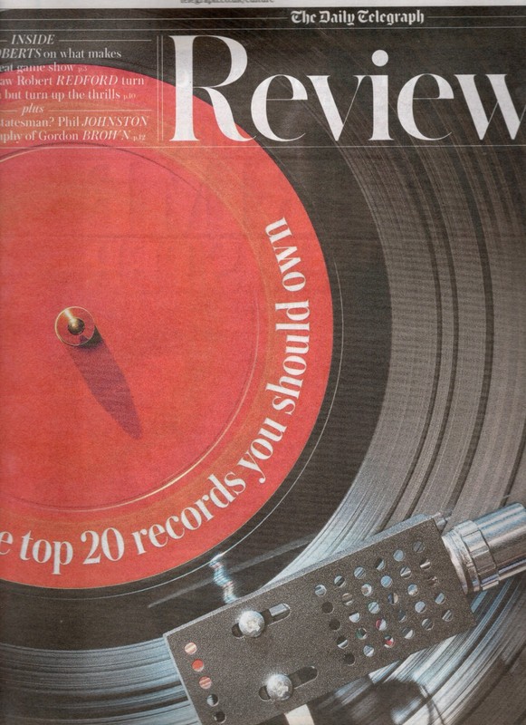 The Daily Telegraph Review Jan 31 2026 – Top 20 Records You Should Own, Muppets
