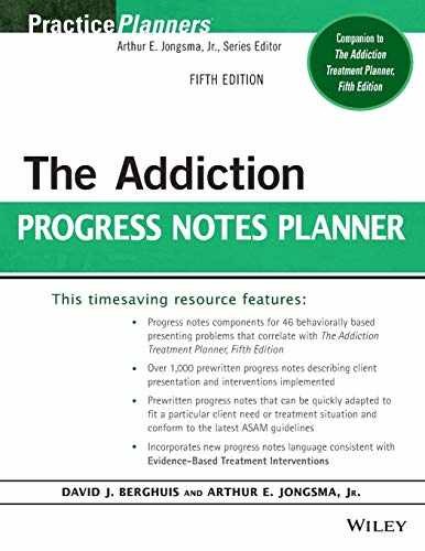 The Addiction Progress Notes – Paperback, by Berghuis David J.; – Very Good
