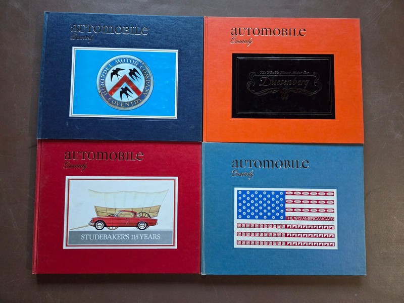Issues 1-4 1972 Automobile Quarterly Volume 10 in Jacket gallery