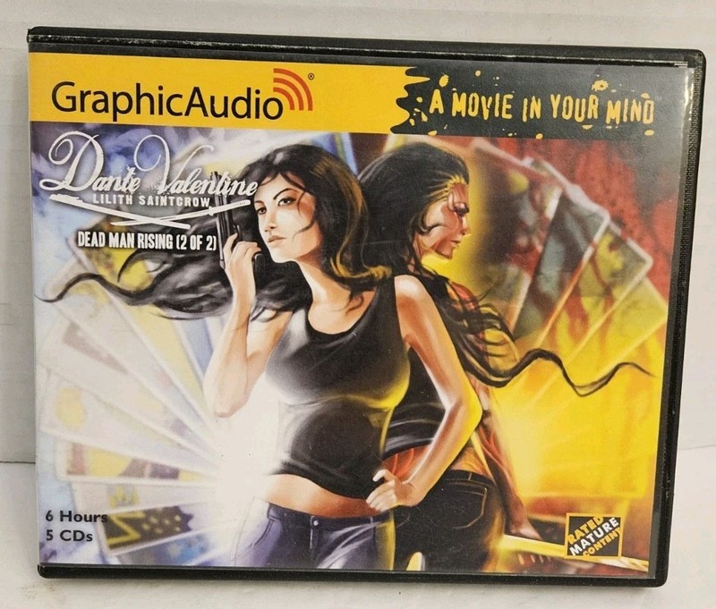 GraphicAudio Dante Valentine Working For the Devil & Dead Man Rising Lot of 2 gallery