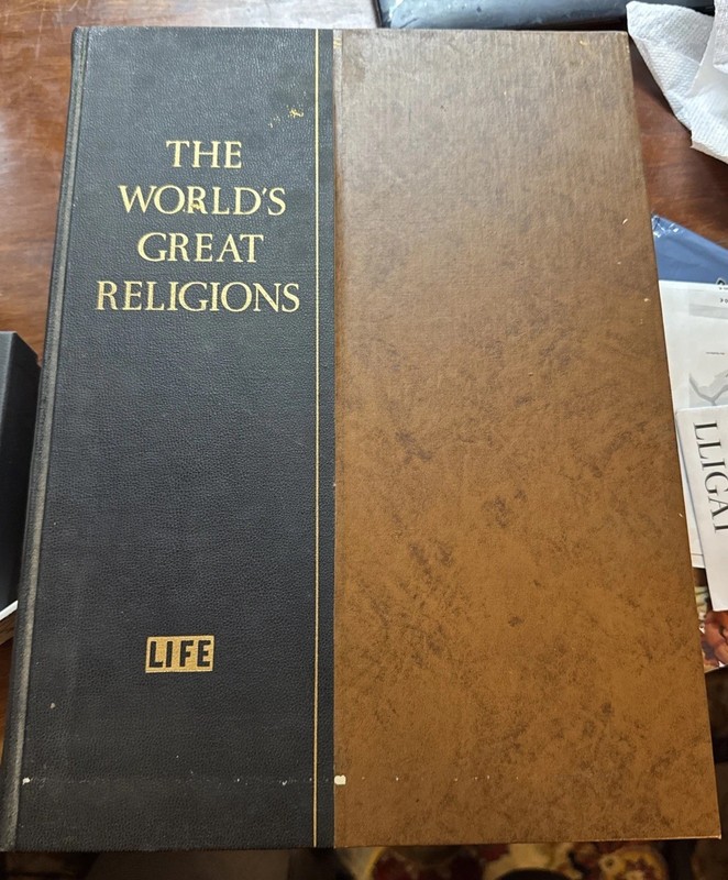 Vtg 1957 Book LIFE «The World’s Great Religions» Time Incorporated