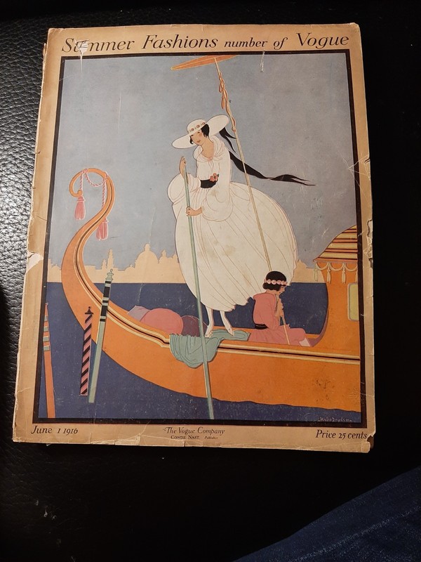 VOGUE June 1 1916 Helen Dryden Summer FASHIONS Lanvin POIRET Lelong