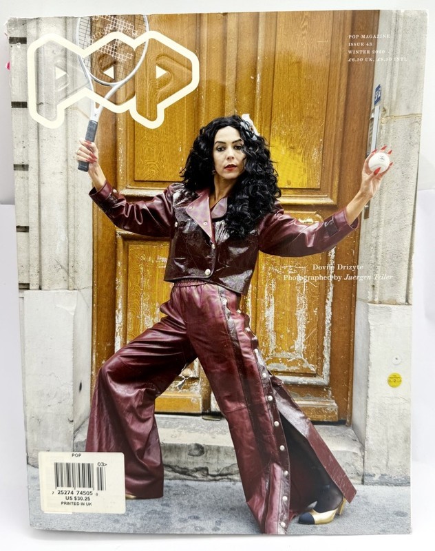 POP MAGAZINE – Issue 43 Winter 2020 UK RARE FASHION Dovile Drizyte Cover