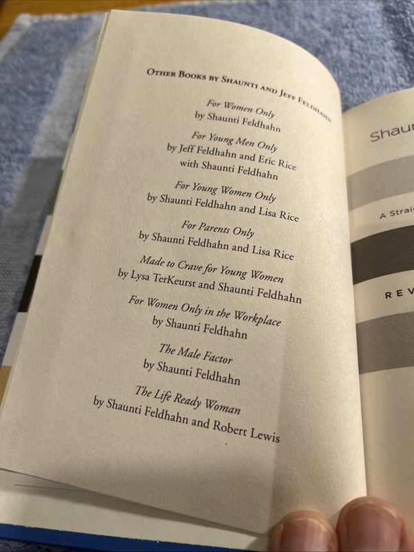 For Men Only: A Straightforward Guide to the Inner Lives of Women Jeff Feldhahn gallery